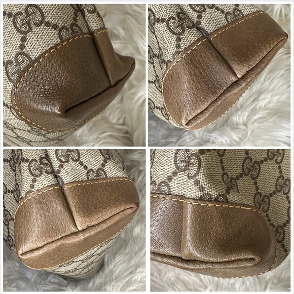 Gucci GG Sherry Line Monogram Canvas Tall Tote with Zippered Side Pocket - Picture 12 of 16